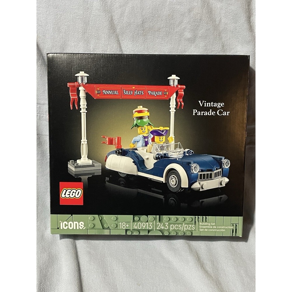 NEW Sealed Lego 40913 Vintage Parade Car Icons Building‎ Kit 243 Pieces